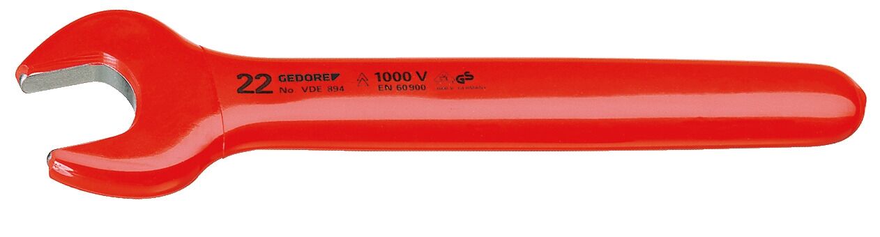 GEDORE VDE-Einmaulschlüssel VDE 894 10 6572120 GEDORE VDE-Einmaulschlüssel VDE 894 10 6572120