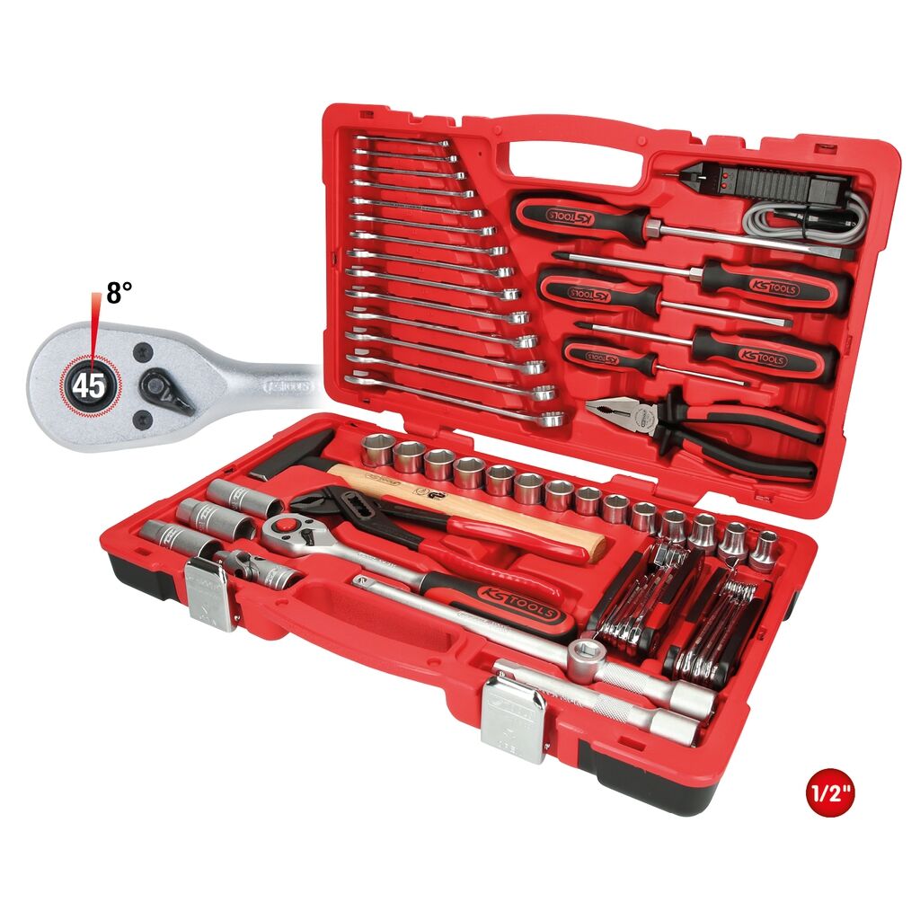 KS-TOOLS KS Tools 1/2" Universal-Werkzeug-Set 47-tlg. KS-TOOLS KS Tools 1/2" Universal-Werkzeug-Set 47-tlg.