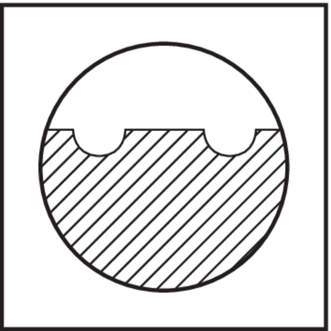 FORMAT Dreischneiderfräser DIN844K TiAlN HSSE 6,00 mm NF FORMAT Dreischneiderfräser DIN844K TiAlN HSSE 6,00 mm NF