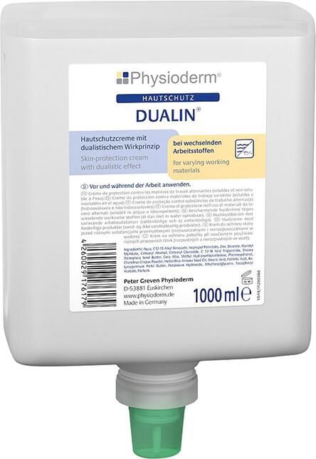 PHYSIODERM Hautschutzcreme Dualin 1.000 ml Neptuneflasche