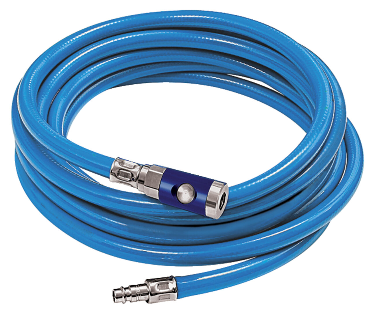 RIEGLER Schlauch-Set blau 12x6mm m Druckknopf-Kupplung 10m RIEGLER Schlauch-Set blau 12x6mm m Druckknopf-Kupplung 10m
