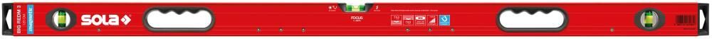 SOLA Magnet-Wasserwaage LM Big REDM 3 120cm, pulverbeschichtet