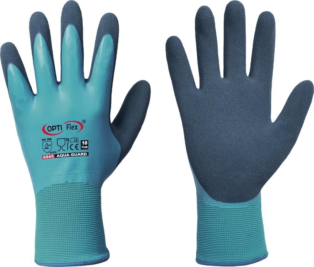 Strickhandschuh Aqua Guard Latex, Gr. 10