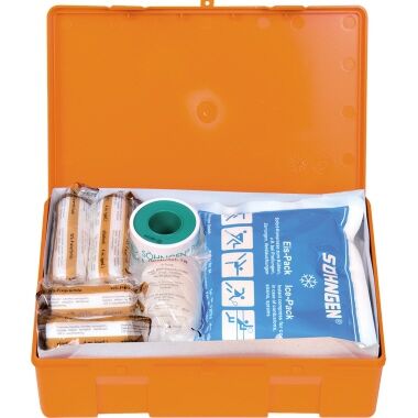 SÖHNGEN Verbandkasten Kiel Ku-orange mit Füllung 3003045 SÖHNGEN Verbandkasten Kiel Ku-orange mit Füllung 3003045