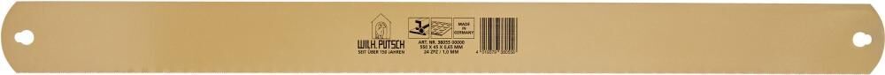 Gehrungssägeblatt für Eisen 550 x 45 x 1,0 mM Nr. 106 WILPU