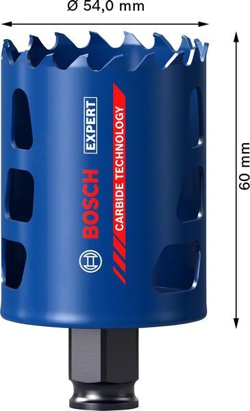 BOSCH Lochsäge EXPERT ToughMaterial 54mm