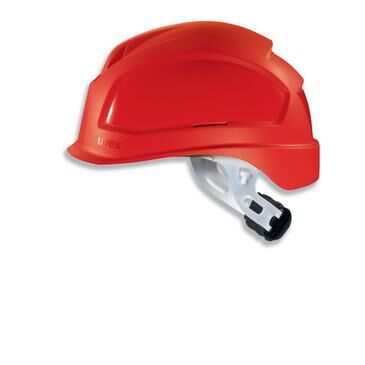 UVEX Schutzhelm pheos E-S-WR rot kurzer Schirm Drehrad 9770.331