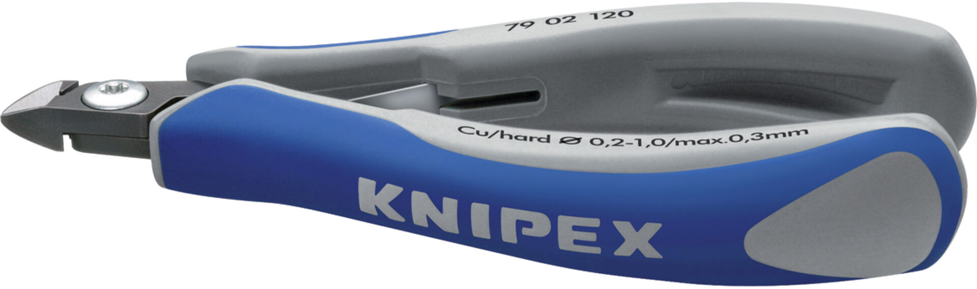 KNIPEX 79 02 120 Präzisions- Elektronik-Seitenschneider brün. 120 mm