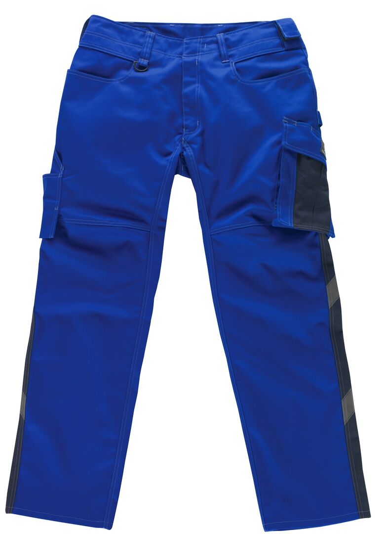 MASCOT Unique Bundhose Oldenburg Gr. 90C48 kornblau/schwarzblau 12579-442