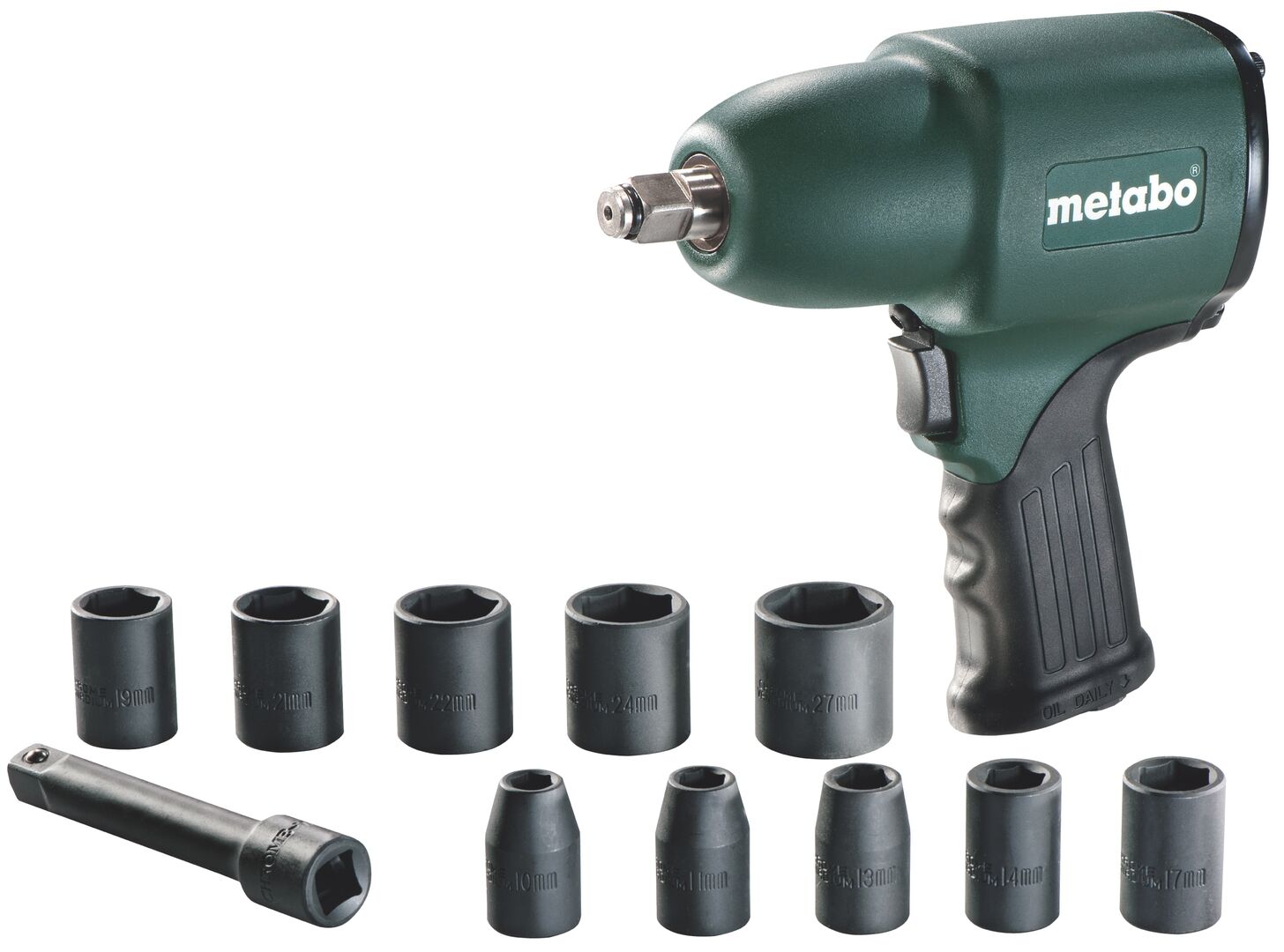 METABO Druckluft-Schlagschrauber DSSW 360 1/2" Set 60411850 METABO Druckluft-Schlagschrauber DSSW 360 1/2" Set 60411850