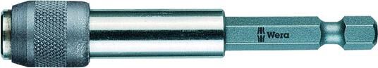 WERA Schnellwechsel-Bithalter 1/4" für 1/4" Bits, Magnet 77mm