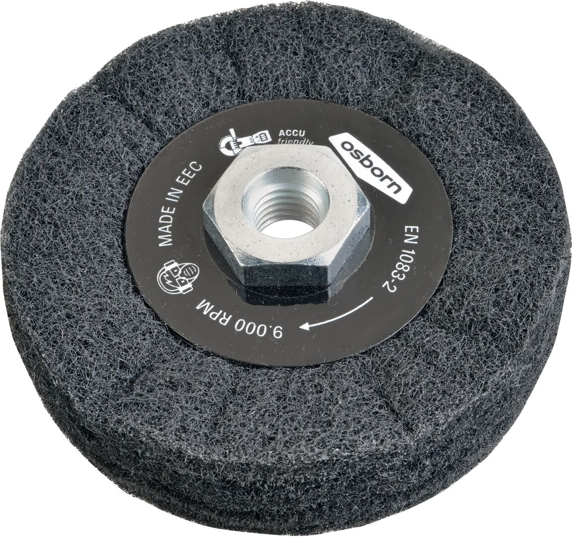 OSBORN Satinierring 100mm Vlies fine OSBORN Satinierring 100mm Vlies fine