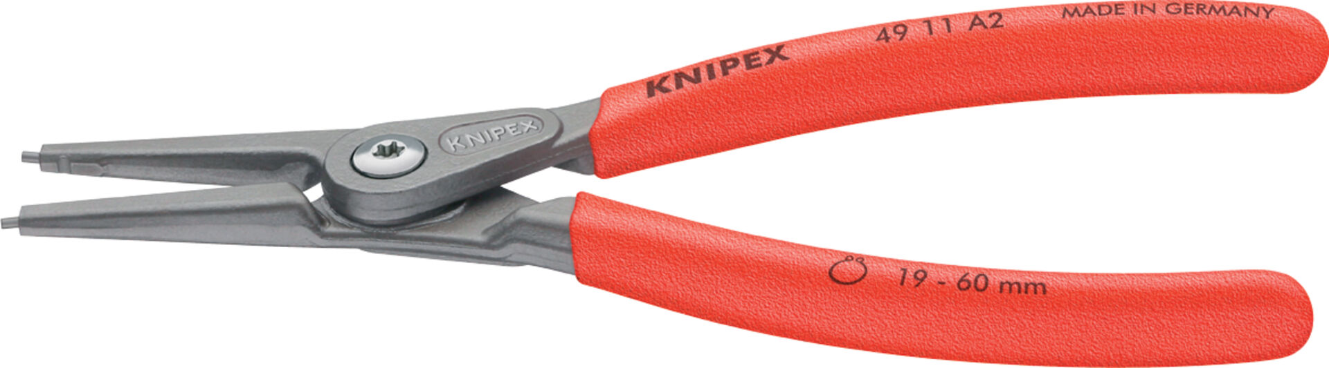 KNIPEX 49 11 A4 Präzisions- Sicherungsringzange für Außenringe 320mm KNIPEX 49 11 A4 Präzisions- Sicherungsringzange für Außenringe 320mm