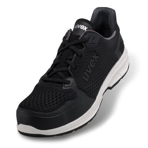 UVEX 1 sport Sicherheits-Halbschuh Gr. 45 W14 S1 ESD SR schw/weiß 6598.0