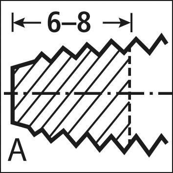 FORMAT Handgewindebohrer DIN352 HSS M 27,0 V FORMAT Handgewindebohrer DIN352 HSS M 27,0 V