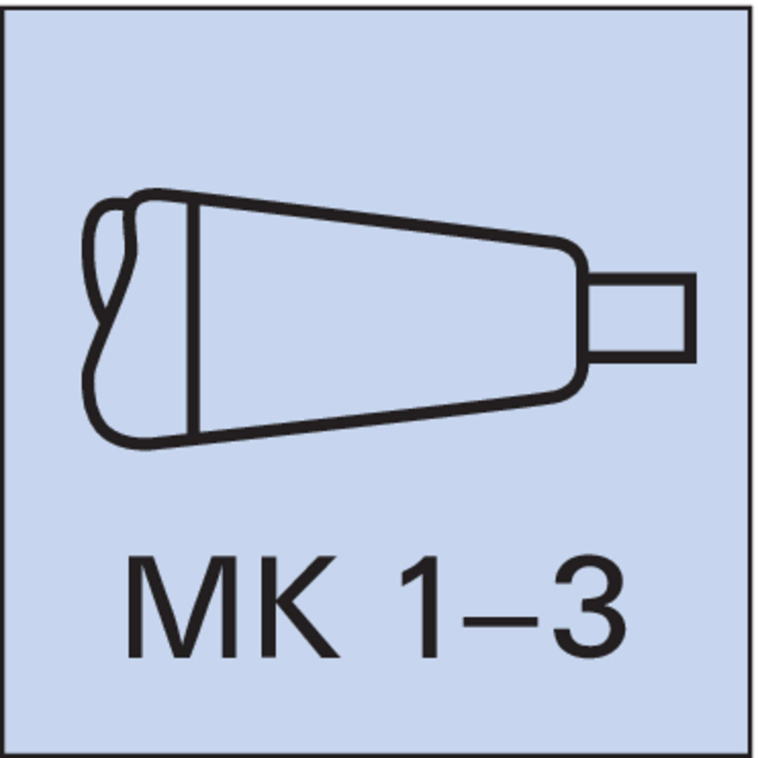 GFS Kombi-Zapfensenkerhalter HSS Größe 0 MK 1 GFS Kombi-Zapfensenkerhalter HSS Größe 0 MK 1