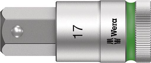 WERA Schraubendreher-Einsatz 1/2" 17x 60mm i6kt. HF