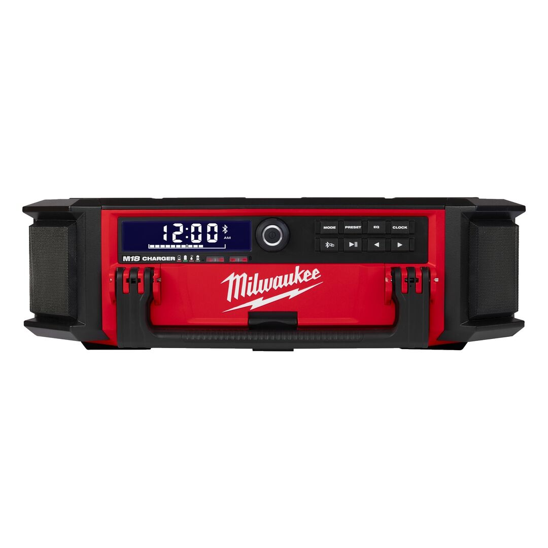 MILWAUKEE Akku Radio Baustellenradio Packout mit Ladefunktion M18 PRC DAB+ MILWAUKEE Akku Radio Baustellenradio Packout mit Ladefunktion M18 PRC DAB+
