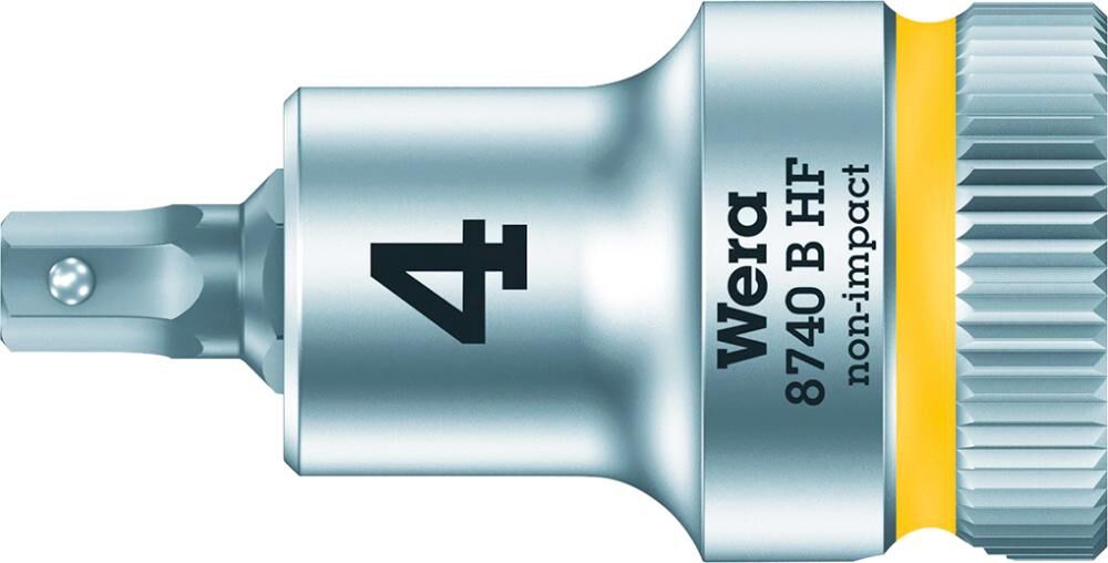 WERA Schraubendrehereinsatz 3/8" Innensechskant m. Haltefunktion 4x35mm WERA Schraubendrehereinsatz 3/8" Innensechskant m. Haltefunktion 4x35mm