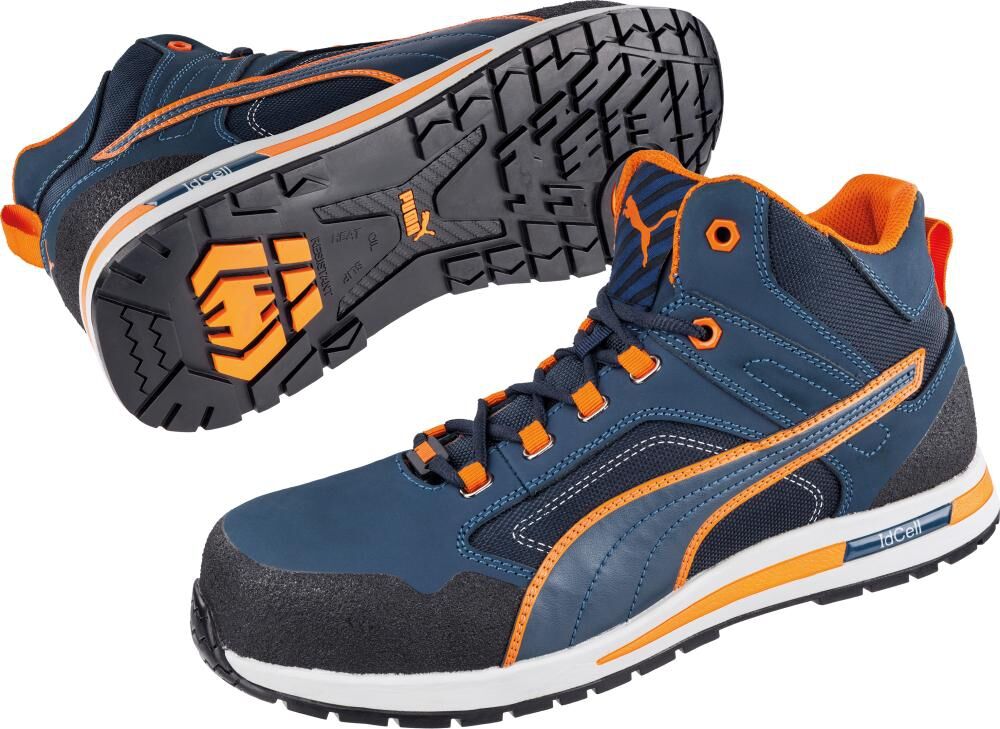 PUMA Schnürstiefel Crosstwist Mid 633140 HRO SRC, blau, Größe 39