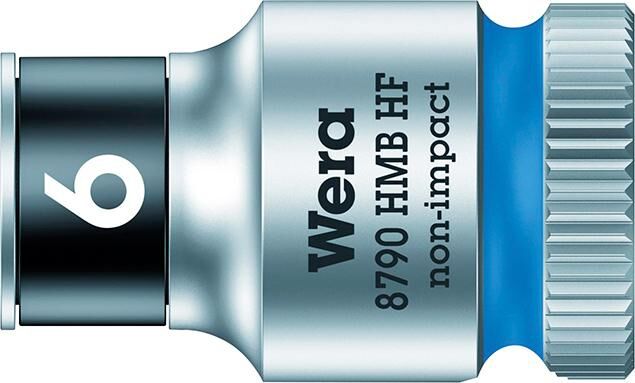 WERA Steckschlüsseleinsatz 6-kant 3/8" 6mm, mit Haltefunktion WERA Steckschlüsseleinsatz 6-kant 3/8" 6mm, mit Haltefunktion
