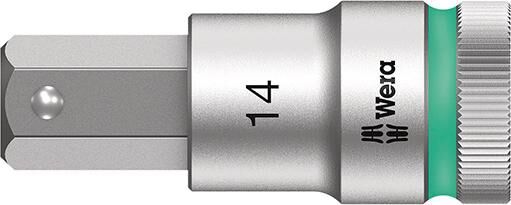WERA Schraubendreher-Einsatz 1/2" 14x 60mm i6kt. HF
