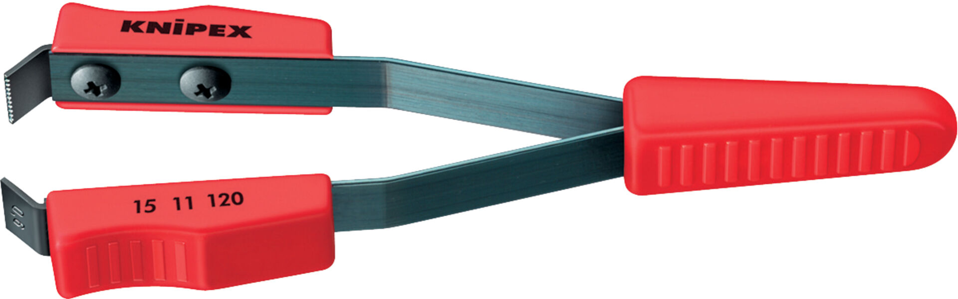 KNIPEX 15 11 120 Lackabzieh-Pinzette Geriffelt 125mm KNIPEX 15 11 120 Lackabzieh-Pinzette Geriffelt 125mm