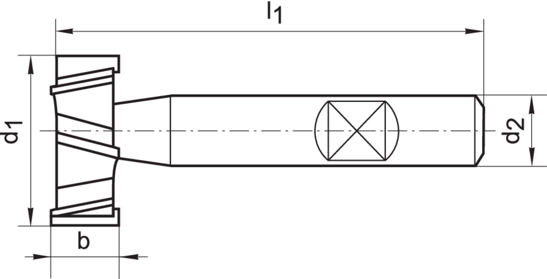 FORMAT T-Nutenfräser DIN851 AB HSSE 32,0x14,0mm FORMAT T-Nutenfräser DIN851 AB HSSE 32,0x14,0mm