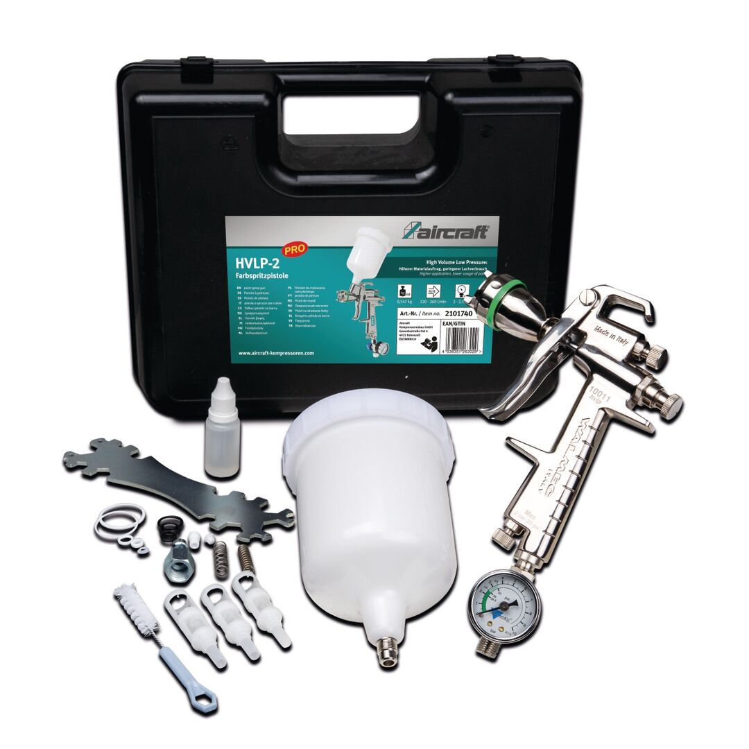 AIRCRAFT Farbspritzpistole HVLP-2 PRO