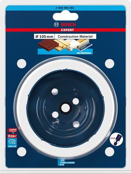 BOSCH Lochsäge EXPERT ConstructionMat 105mm