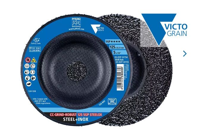 PFERD Schleifscheibe CC-GRIND-ROBUST SGP STEELOX 125mm PFERD Schleifscheibe CC-GRIND-ROBUST SGP STEELOX 125mm
