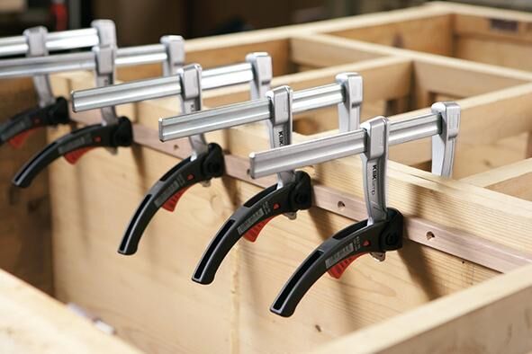 BESSEY Magnesium-Hebelzwinge KliKlamp 120 x 80 mm