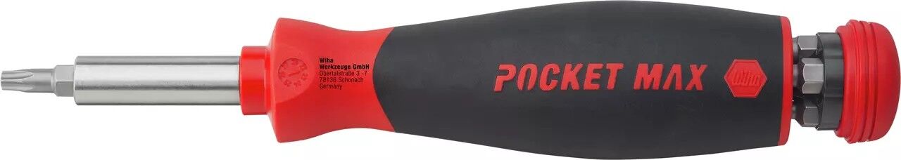 WIHA Schraubendreher PocketMax magnetic mit 8 Bits WIHA Schraubendreher PocketMax magnetic mit 8 Bits