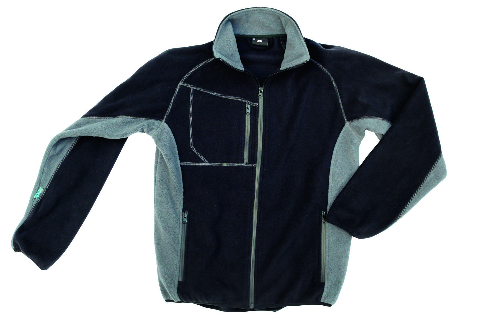 EXCESS Fleccejacke " Champ" schwarz/grau Gr. S EXCESS Fleccejacke " Champ" schwarz/grau Gr. S