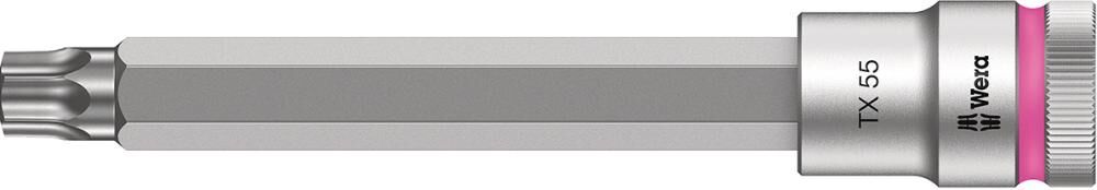 Schraubendr.-Einsatz 1/2" T55x140mm Haltef.    Wera