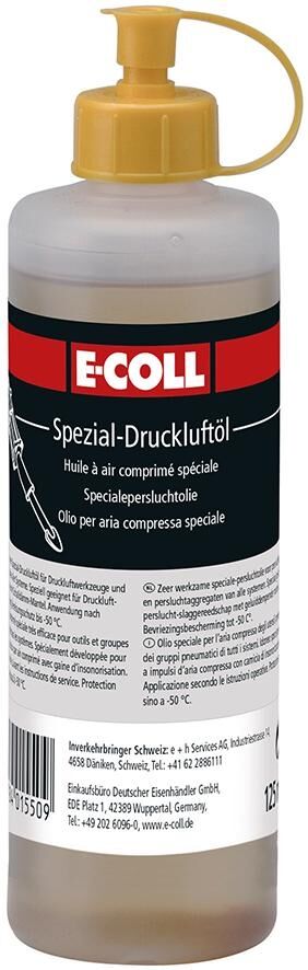 E-COLL Druckluftöl 125ml E-COLL Druckluftöl 125ml
