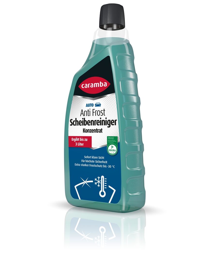 CARAMBA Scheibenfrostschutz-Konzentrat bis -50°C 1 L-Flasche " DEKRA geprüft"