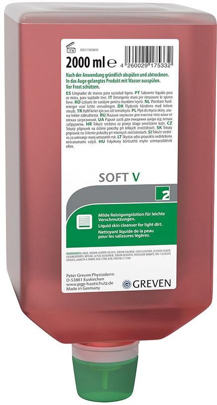 GREVEN SOFTV Hautreinigungslotion 2.000ml Varioflasche GREVEN SOFTV Hautreinigungslotion 2.000ml Varioflasche