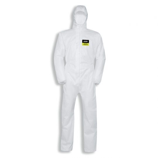 UVEX Einweg-Overall 5/6 air 98173 Chemikalienschutz 5/6 weiß Gr. S UVEX Einweg-Overall 5/6 air 98173 Chemikalienschutz 5/6 weiß Gr. S