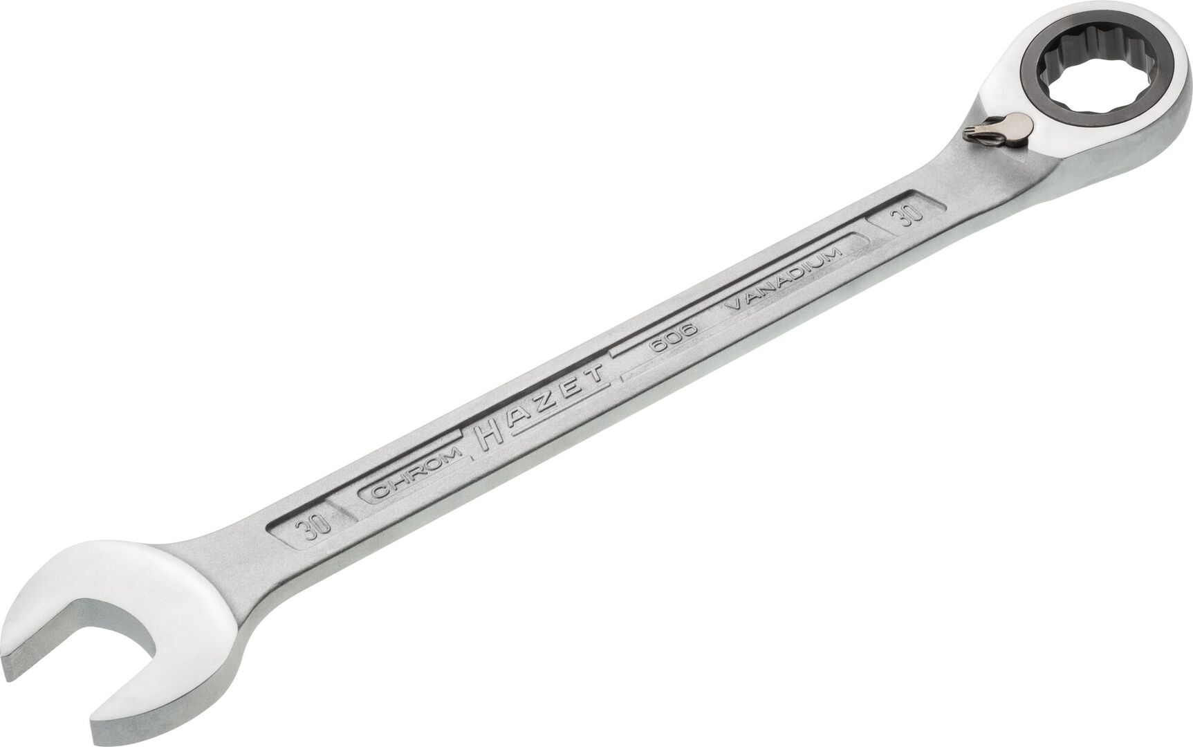 HAZET Knarren-Ring-Maulschlüssel 606 30 mm