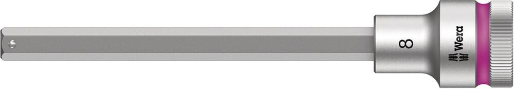 WERA Schraubendreher-Einsatz 1/2" 8x140mm i6kt. HF
