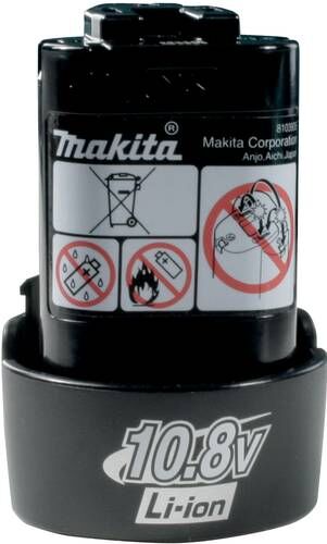 MAKITA Ersatzakku BL1013 Li-ion 10,8 V/1,3Ah MAKITA Ersatzakku BL1013 Li-ion 10,8 V/1,3Ah