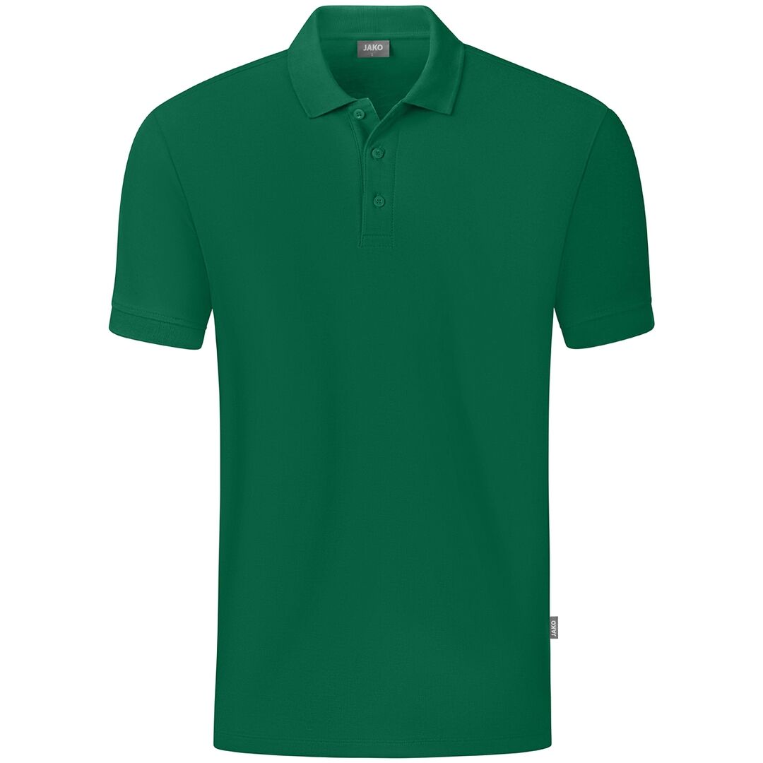 JAKO Polo Organic Herren C6320, Gr. L grün