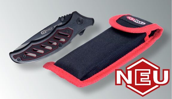 KS-TOOLS KS TOOLS Klappmesser mit Tasche 193mm 115mm geschlossen KS-TOOLS KS TOOLS Klappmesser mit Tasche 193mm 115mm geschlossen