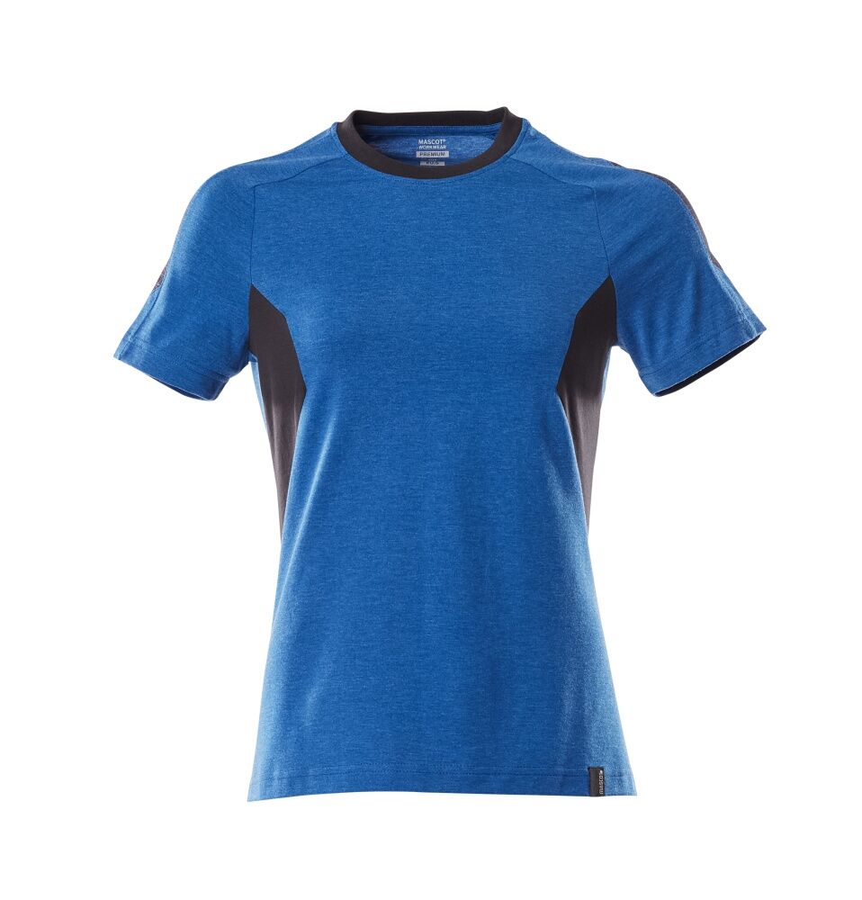 MASCOT Accelerate T-Shirt Damen Gr. S azurblau/schwarzblau 18392-959