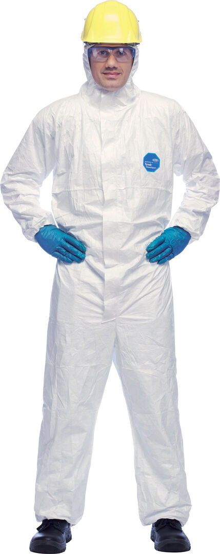 ASATEX TYVEK Einweganzug Classic 500 XPERT weiß Kat. III Typ 5 B 6 B Gr. L ASATEX TYVEK Einweganzug Classic 500 XPERT weiß Kat. III Typ 5 B 6 B Gr. L