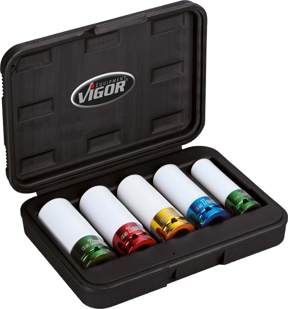 VIGOR Schlagschrauber-Einsatz 5tlg. V2257 VIGOR Schlagschrauber-Einsatz 5tlg. V2257