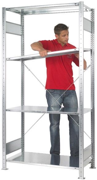 FORMAT Steckregal 1GF + 2AF 200x100x40 cm