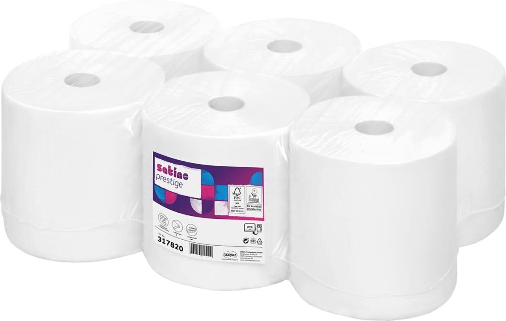 Handtuchrolle Prestige 2-lagig, 150m, 6 Rollen