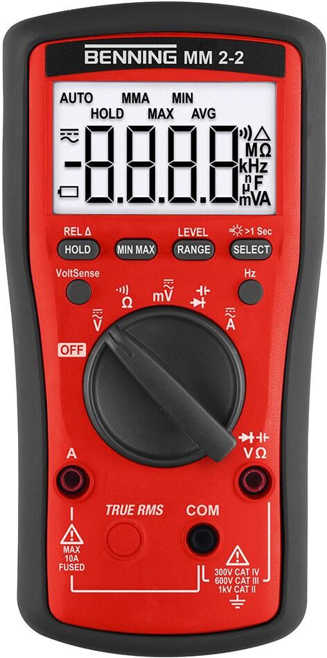 BENNING Digital-Multimetermm 2-2 BENNING Digital-Multimetermm 2-2